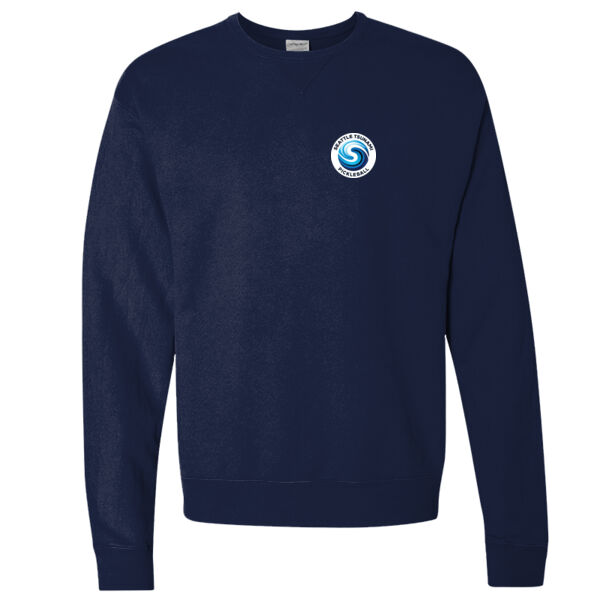 Seattle Tsunami - Garment-Dyed Unisex Crewneck Sweatshirt Thumbnail