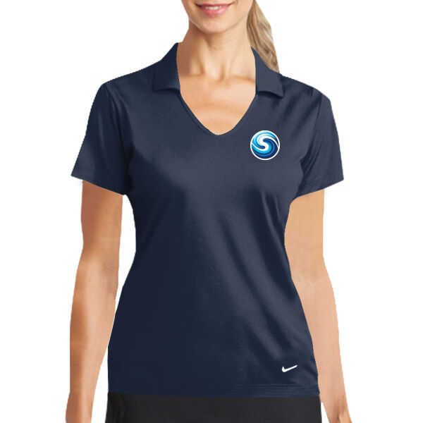 Seattle Tsunami - Nike Dri FIT Solid Icon Pique Modern Fit Polo - Women's Dri FIT Vertical Mesh Polo Thumbnail