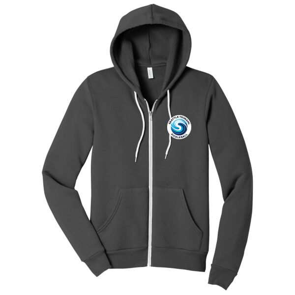 Tsunami  - Unisex Sponge Fleece Full Zip Hoodie Thumbnail